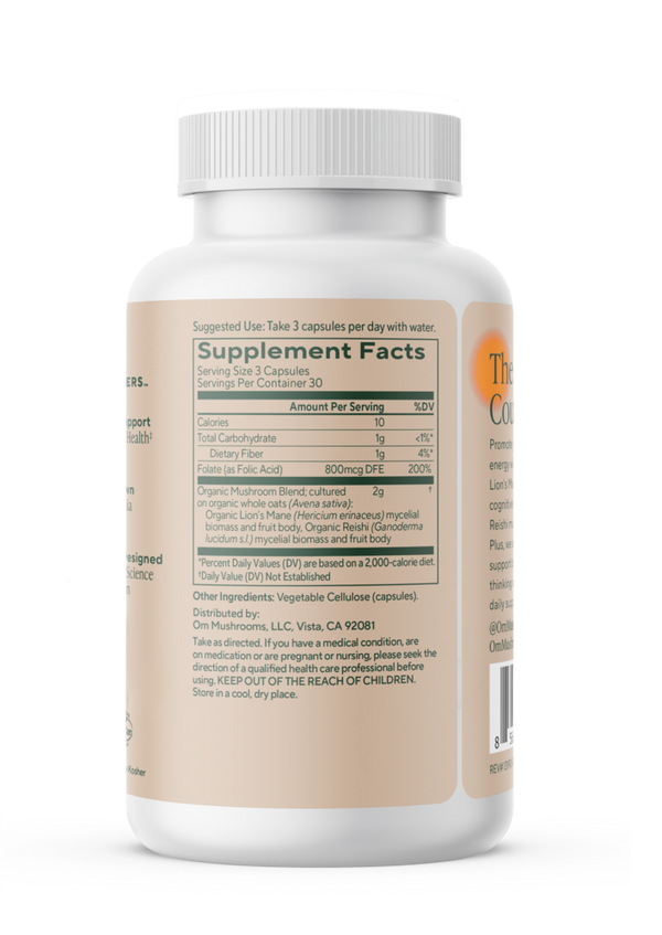 Brain Fuel Mushroom Superfood Capsules