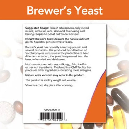 Brewer-s Yeast Reduced Bitterness NOW