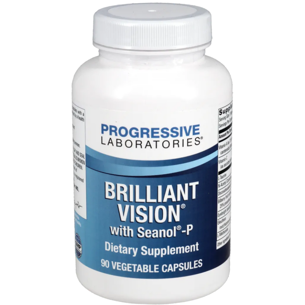 Brilliant Vision with Seanol-P 90 vcaps Progressive Labs
