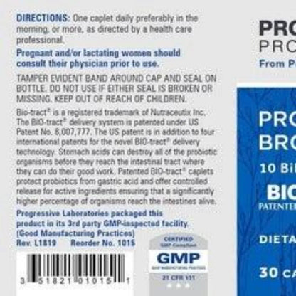 Probiotic Broad Spectrum Progressive Labs