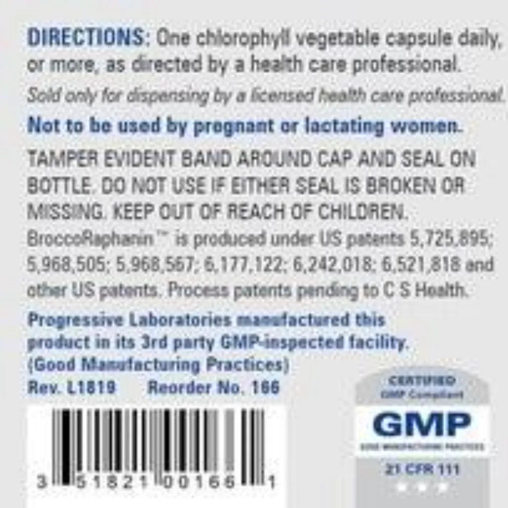 BroccoRhaphanin Progressive Labs