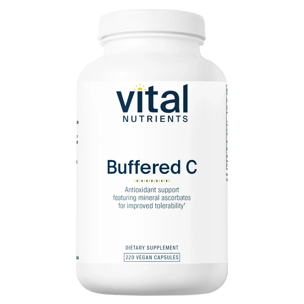 Vital Nutrients Buffered C 500mg - Gentle form of Vitamin C, a Potent Antioxidant