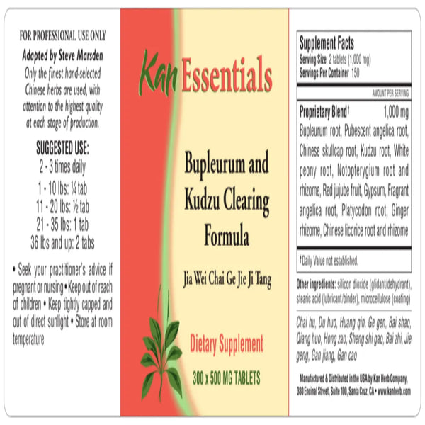 Bupleurum and Kudzu Clearing Formula