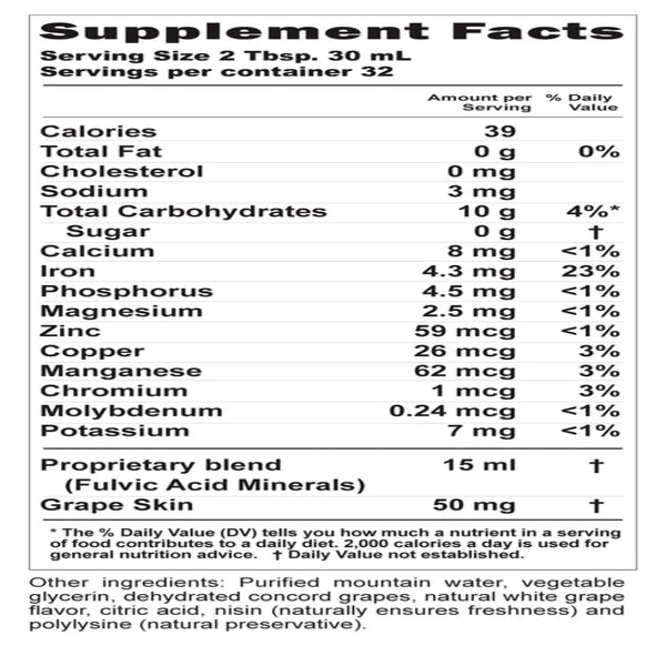 Concord Grape Mineral Buried Treasure
