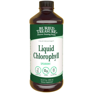 Liquid Chlorophyll Spearmint by Buried Treasure at Nutriessential.com