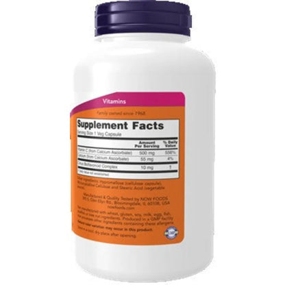 C-500 Calcium Ascorbate-C NOW