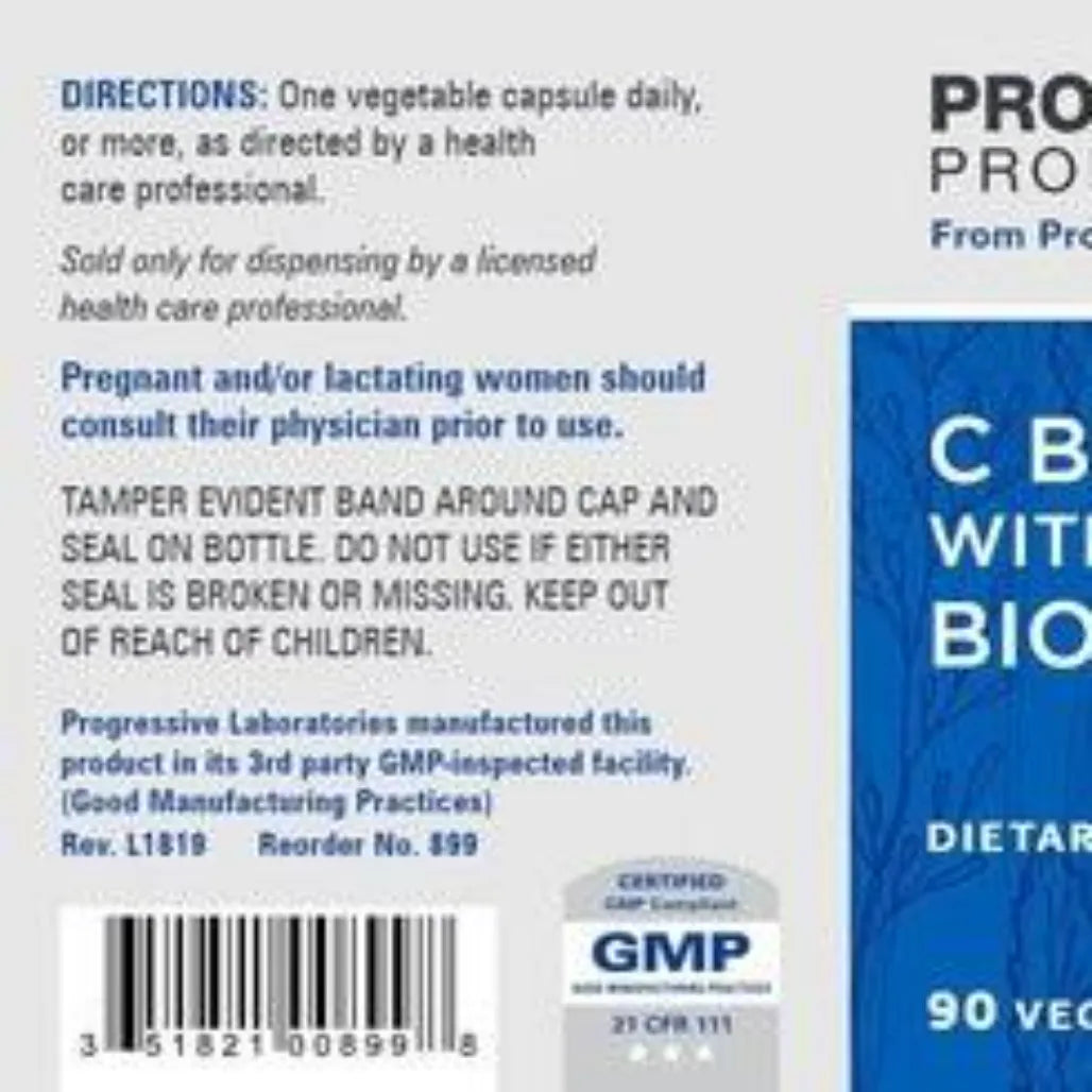 C Buffered with Bioflavonoids Progressive Labs