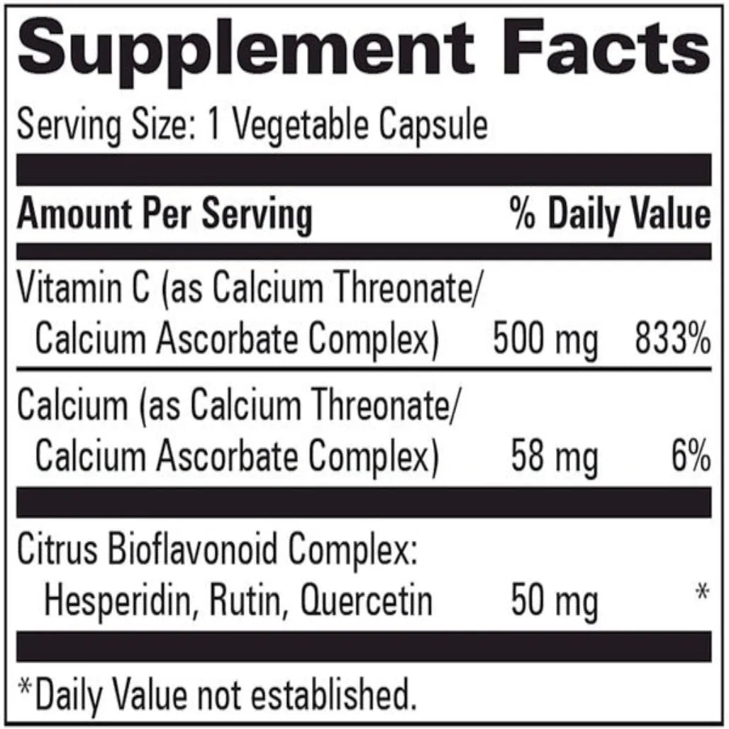 C Buffered with Bioflavonoids Progressive Labs