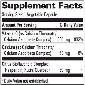 C Buffered with Bioflavonoids Progressive Labs