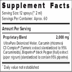 C3 Curcumin Complex Extra Strength 4oz Results RNA