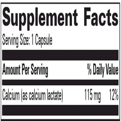 CALCIUM LACTATE 115 MG Progressive Labs