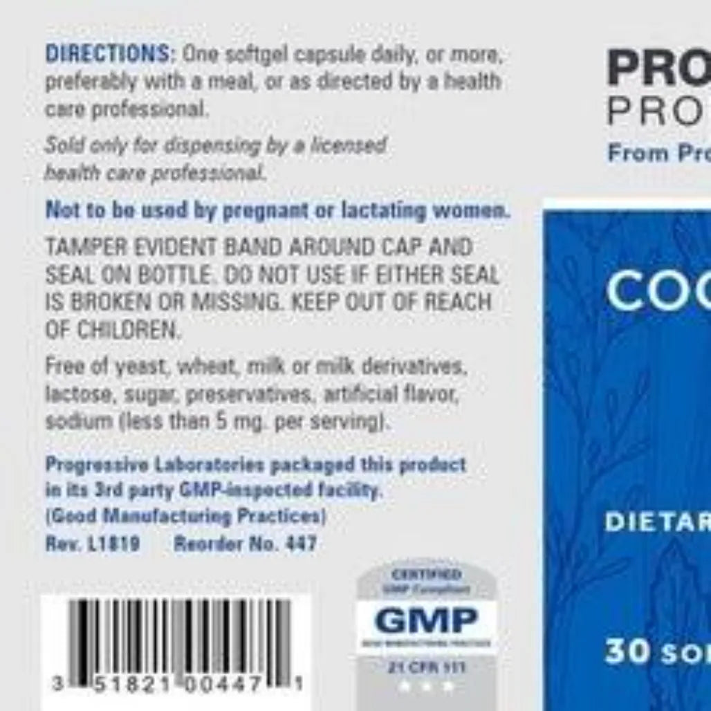 COQ10 400 MG Progressive Labs