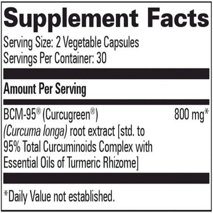 CURCUMIN BCM-95 Progressive Labs