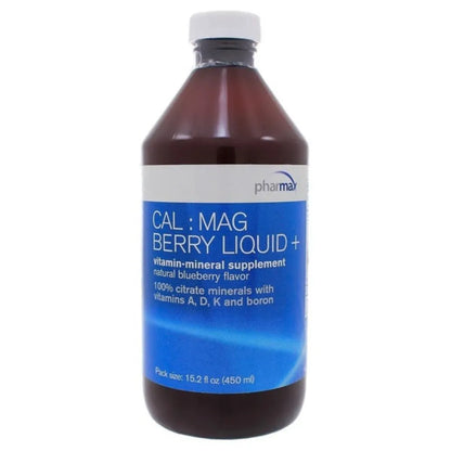 Cal: Mag Berry Liquid+ by Pharmax at Nutriessential.com