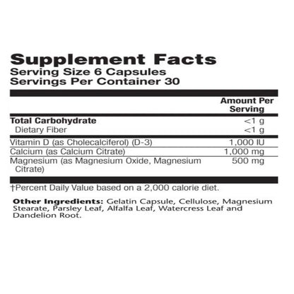 Cal Mag D-3 Citrate 2:1 Solaray