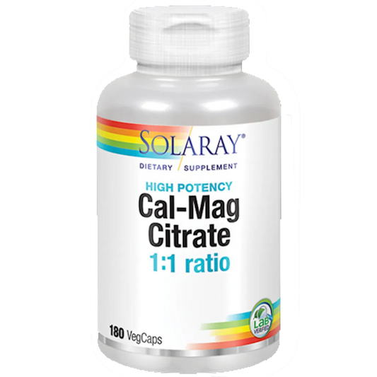 Cal Mag Citrate 11 Solaray