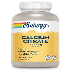 Calcium Citrate 1000mg Solaray