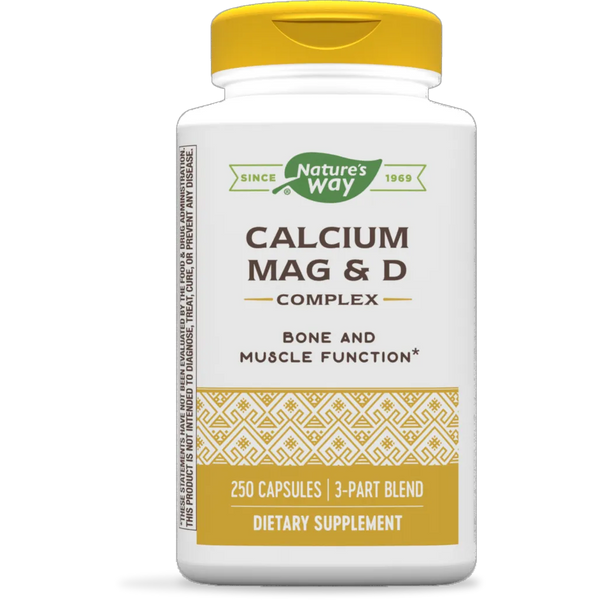 calcium mag & d 250 caps by nature's way