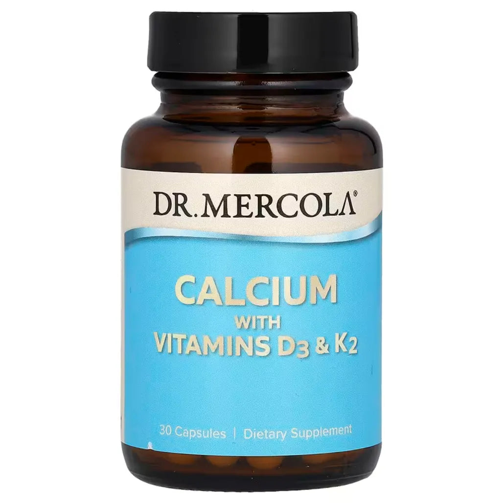 Calcium with Vitamins D3 and K2 by Dr. Mercola at Nutriessential.com