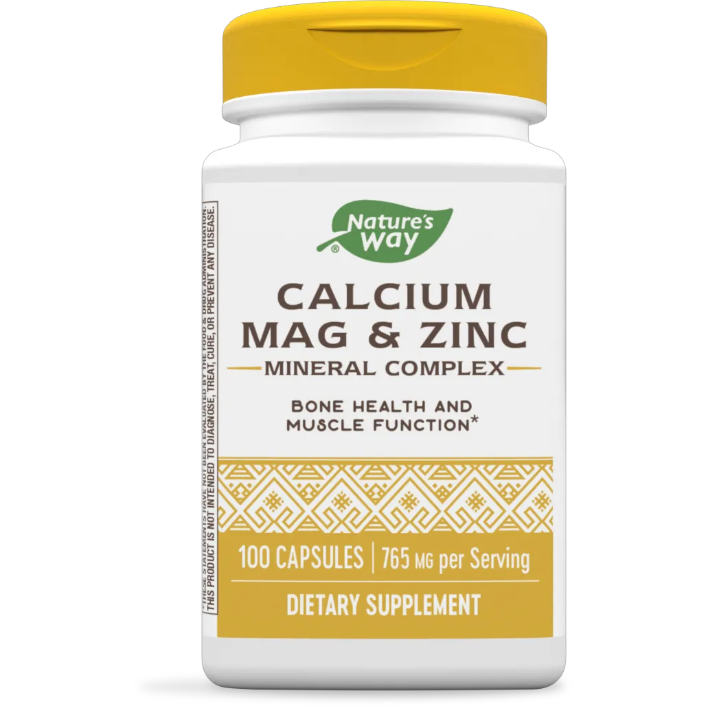 Calcium, Magnesium & Zinc Natures way