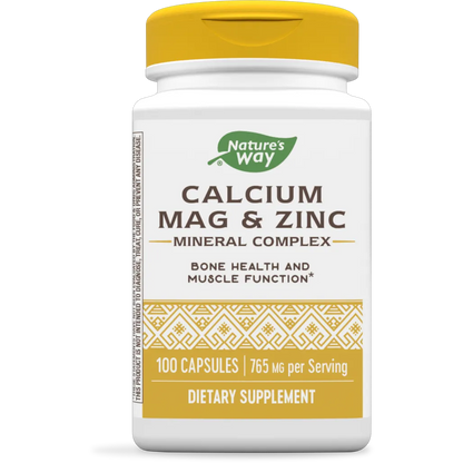 Calcium, Magnesium & Zinc Natures way