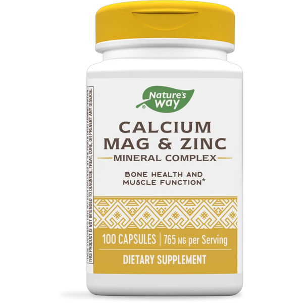 Calcium, Magnesium & Zinc Natures way