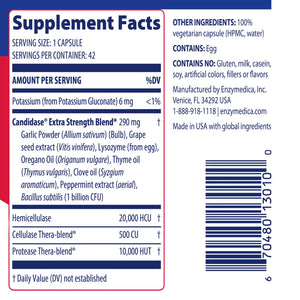 Candidase Extra Strength Enzymedica