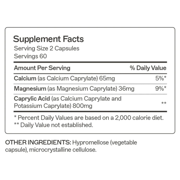 Caprylic Acid Amy Myers MD