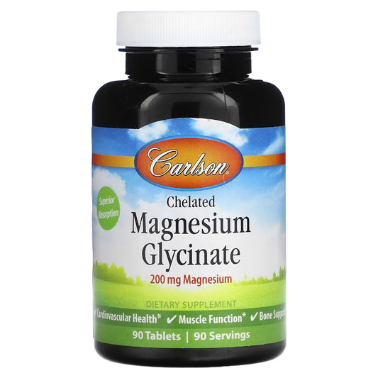 Chelated Magnesium 200 mg Carlson Labs