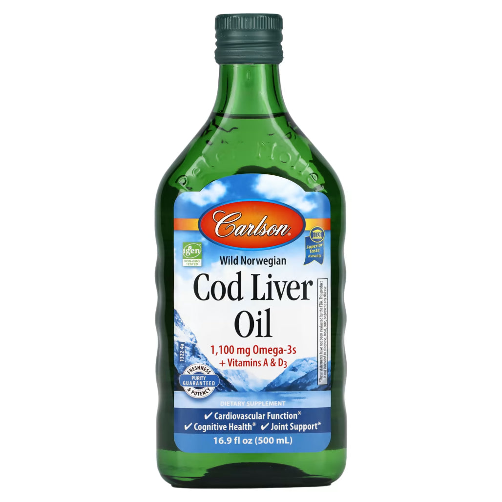 Cod Liver Oil Regular Flavor Carlson Labs