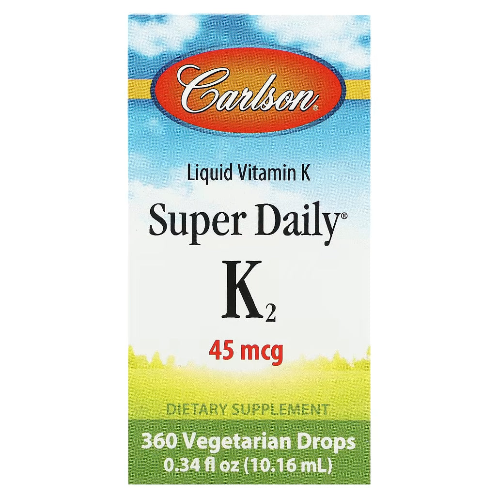 Adult Super Daily K2 10.16 ml Carlson Labs