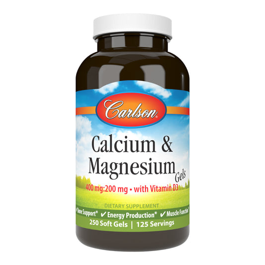 Calcium & Magnesium Carlson Labs
