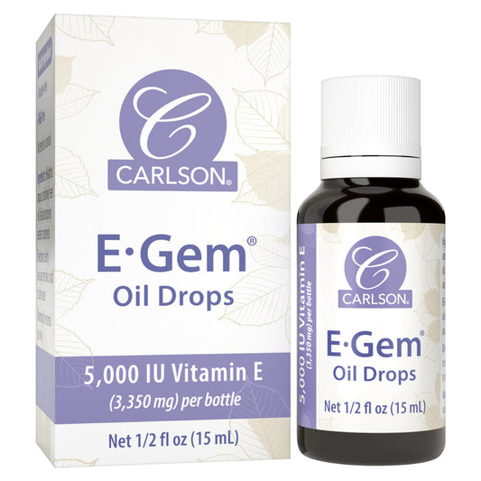 E-Gem Oil Drops Carlson Labs