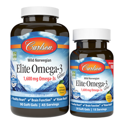 Elite Omega 3 Gems Carlson Labs