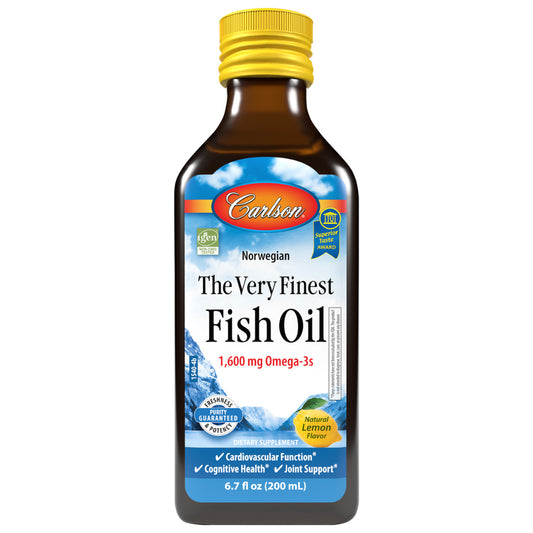 Finest Fish Oil Omega 3 Carlson Labs