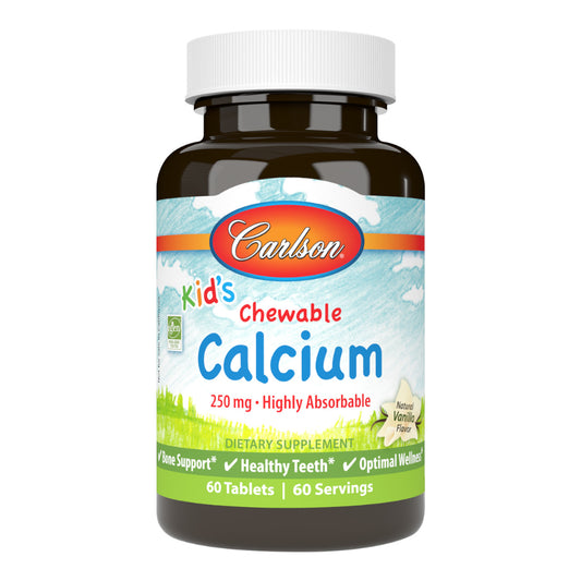 Kid's Chewable Calcium Citrate Carlson Labs
