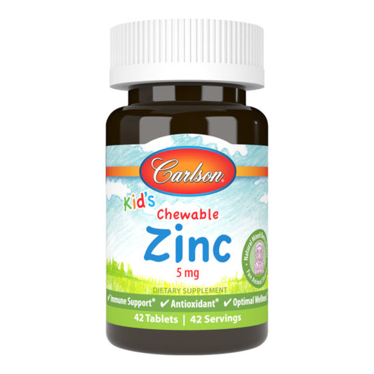 Kid's Chewable Zinc 5 mg Carlson Labs