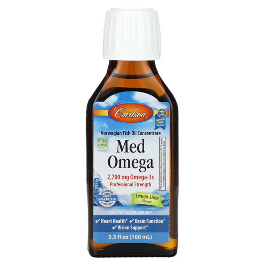 MedOmega Fish Oil 2700 3.3 fl oz Carlson Labs