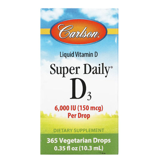 Super Daily D3 6000 IU Carlson Labs
