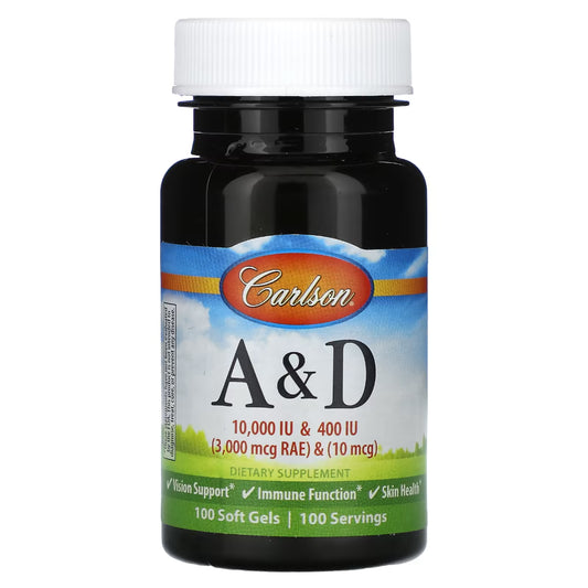 Vitamin A & D Carlson Labs