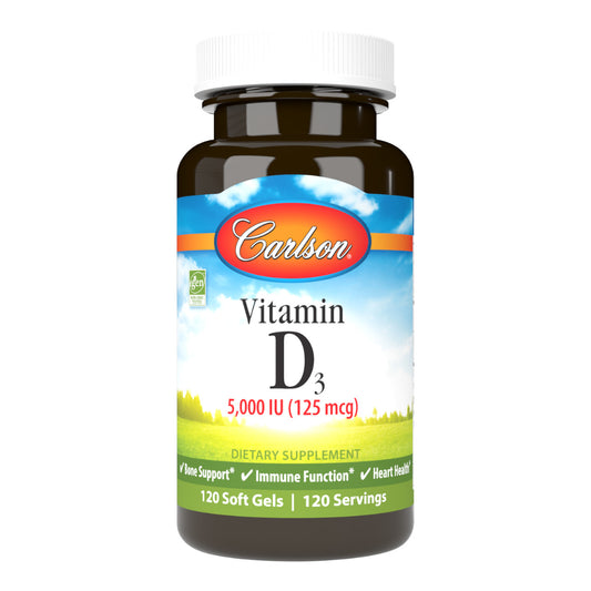 Vitamin D3 125 mcg Carlson Labs