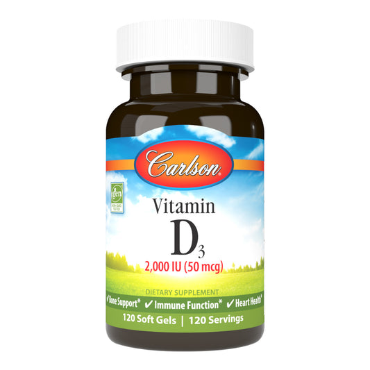 Vitamin D 2000 IU Carlson Labs