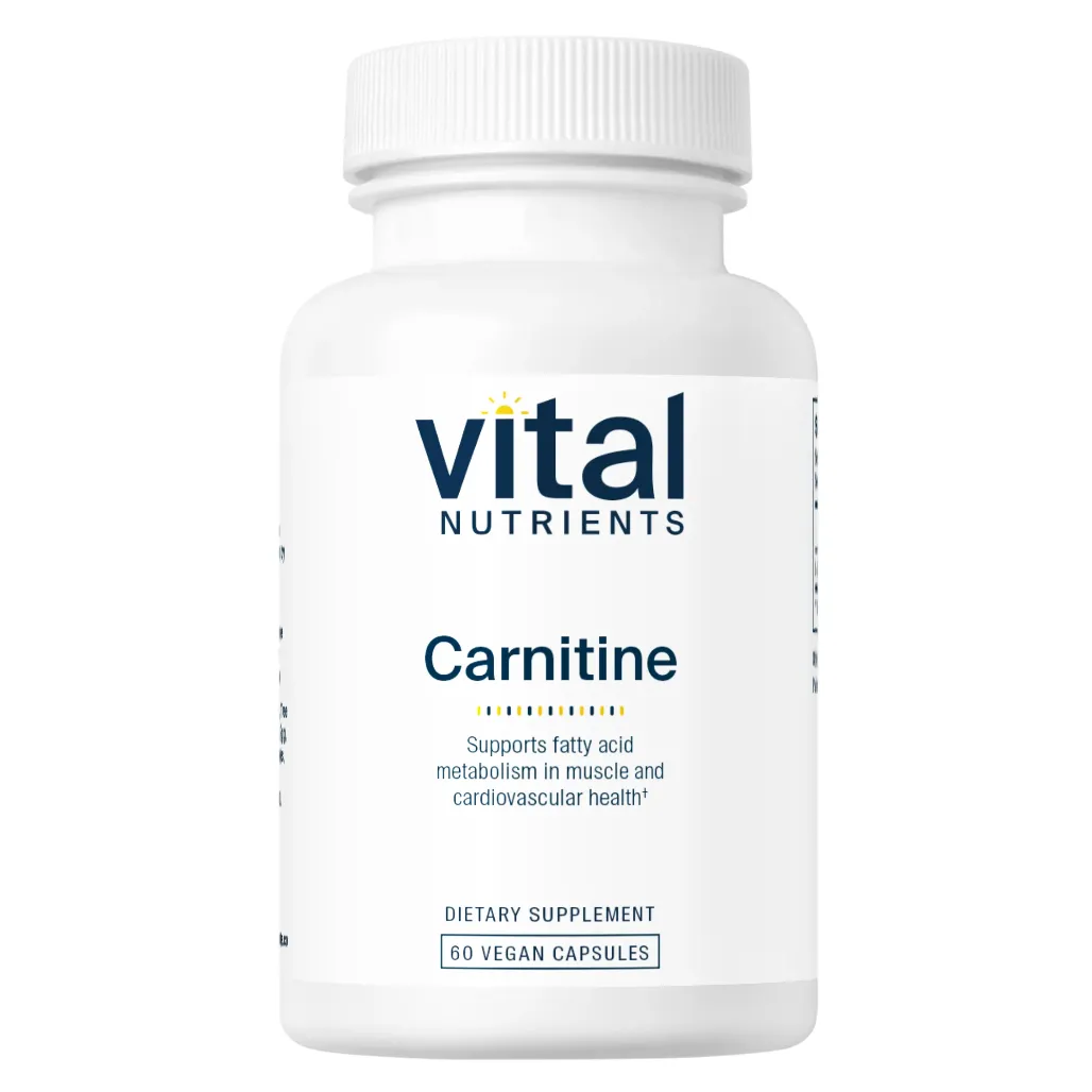 Carnitine 500mg by Vital Nutrients at Nutriessential.com