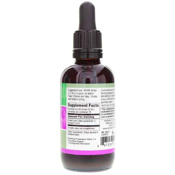 Cat's Claw Extract 2 oz Herbalist Alchemist