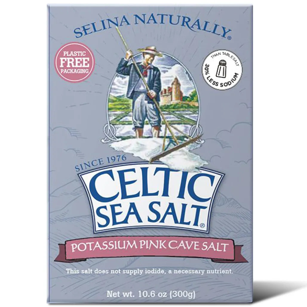 Celtic Sea Salt Potassium Pink Cave Salt | Nutriessential
