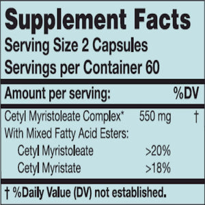 Cetyl Myristoleate 550 mg Karuna