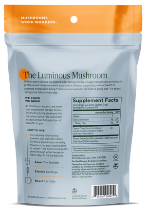 Chaga Mushroom Superfood Powder