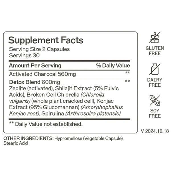 Charcoal Binder Complete by Amy Myers MD