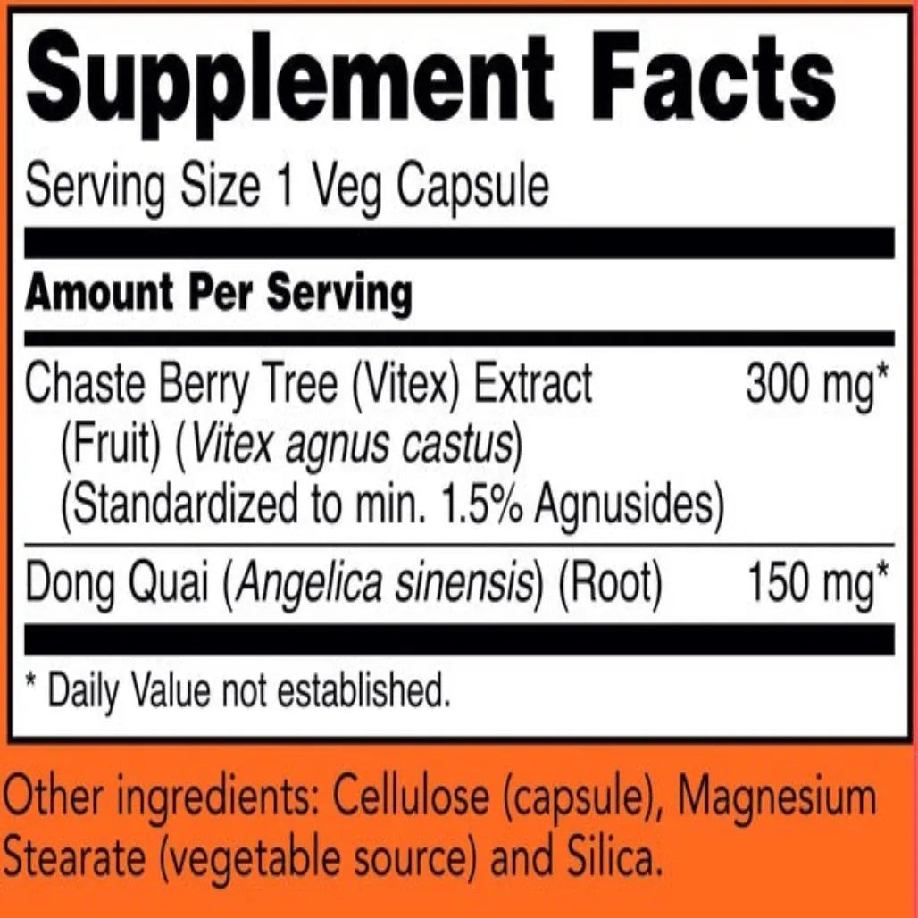 Chaste Berry Vitex Extract NOW