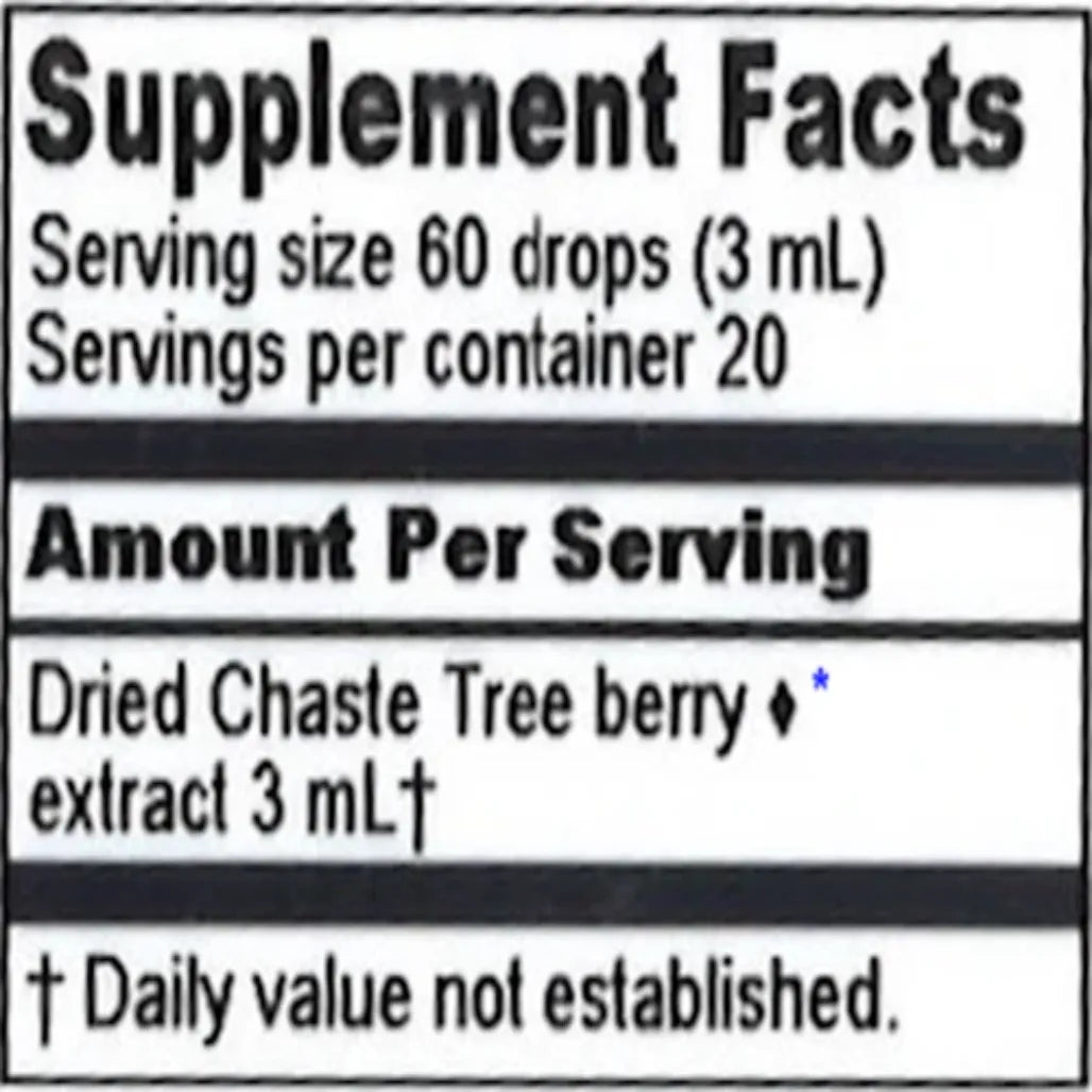 Chaste Tree Extract 2 oz Herbalist Alchemist